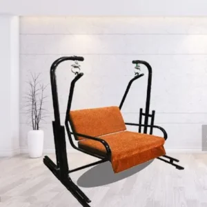 Indoor swing with cushion for living room